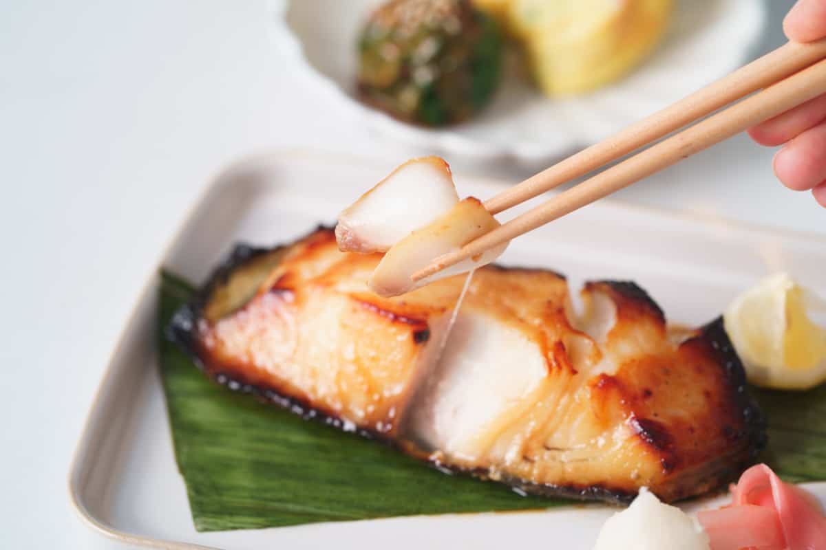 鱈魚西京燒(味噌鱈魚)定食 - 巧兒灶咖 Ciao! Kitchen