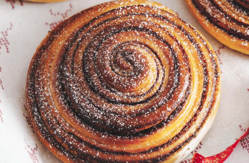 榛果巧克力捲 (Chocolate Hazelnut Bun)